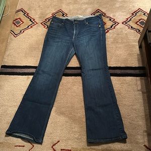 Ariat Real Denim - High Rise Boot Cut - 34R